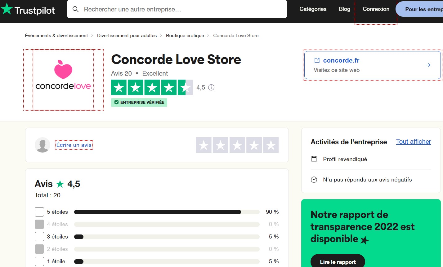 Concorde Love Avis, Code promo 2025, Adresses et Horaires