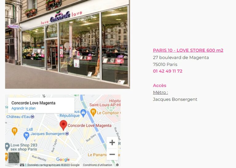 Concorde Love Avis, Code promo 2025, Adresses et Horaires